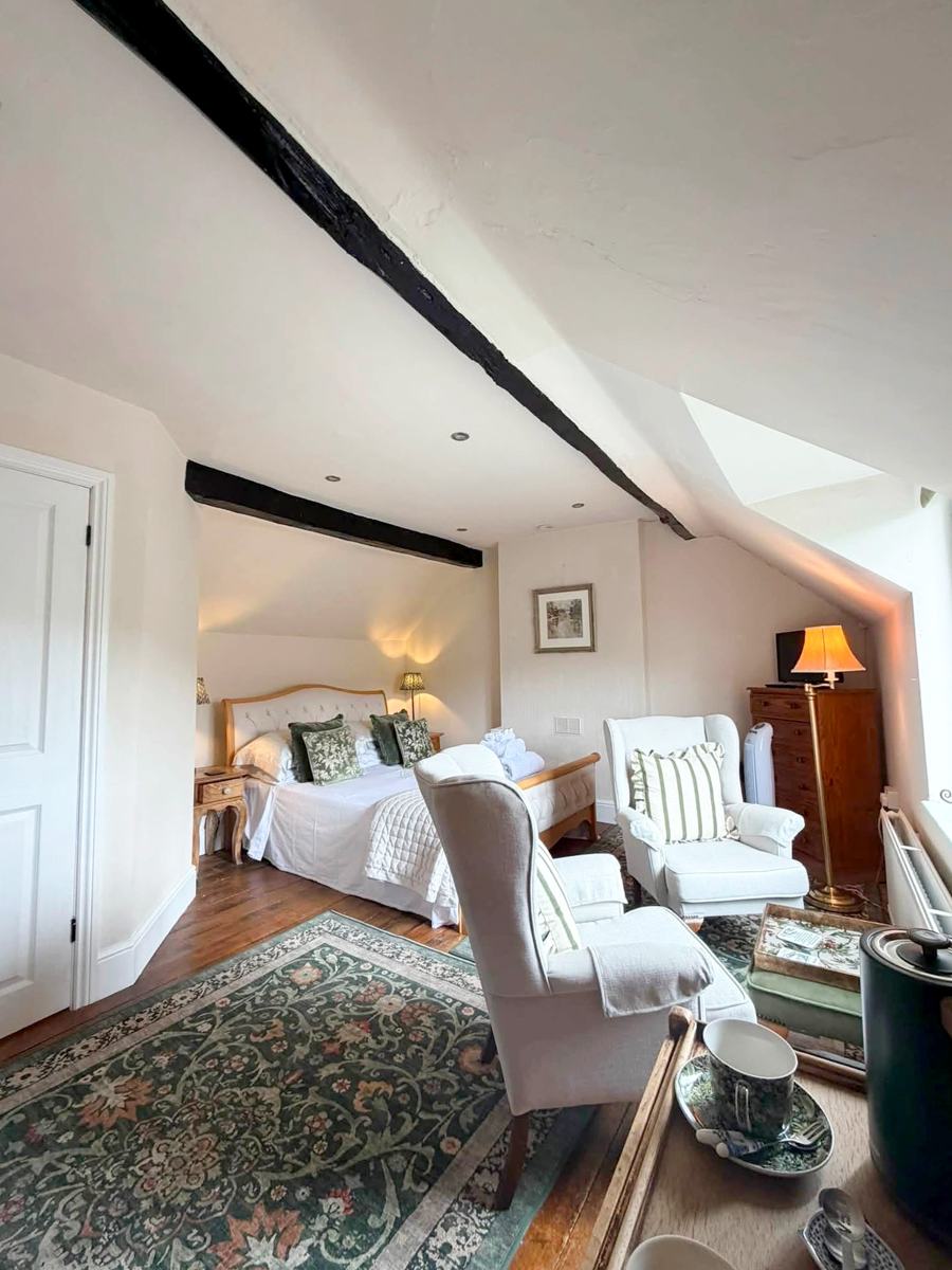 Captain Webb’s Room — seating by the window
