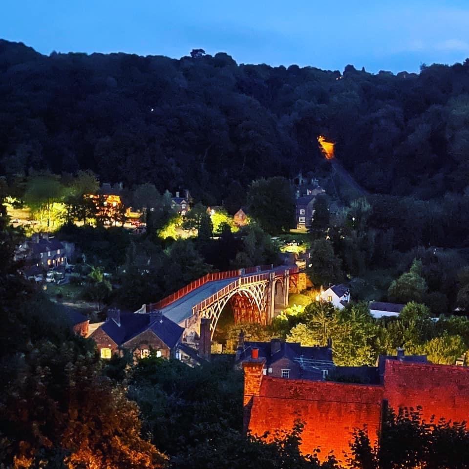Ironbridge after dark