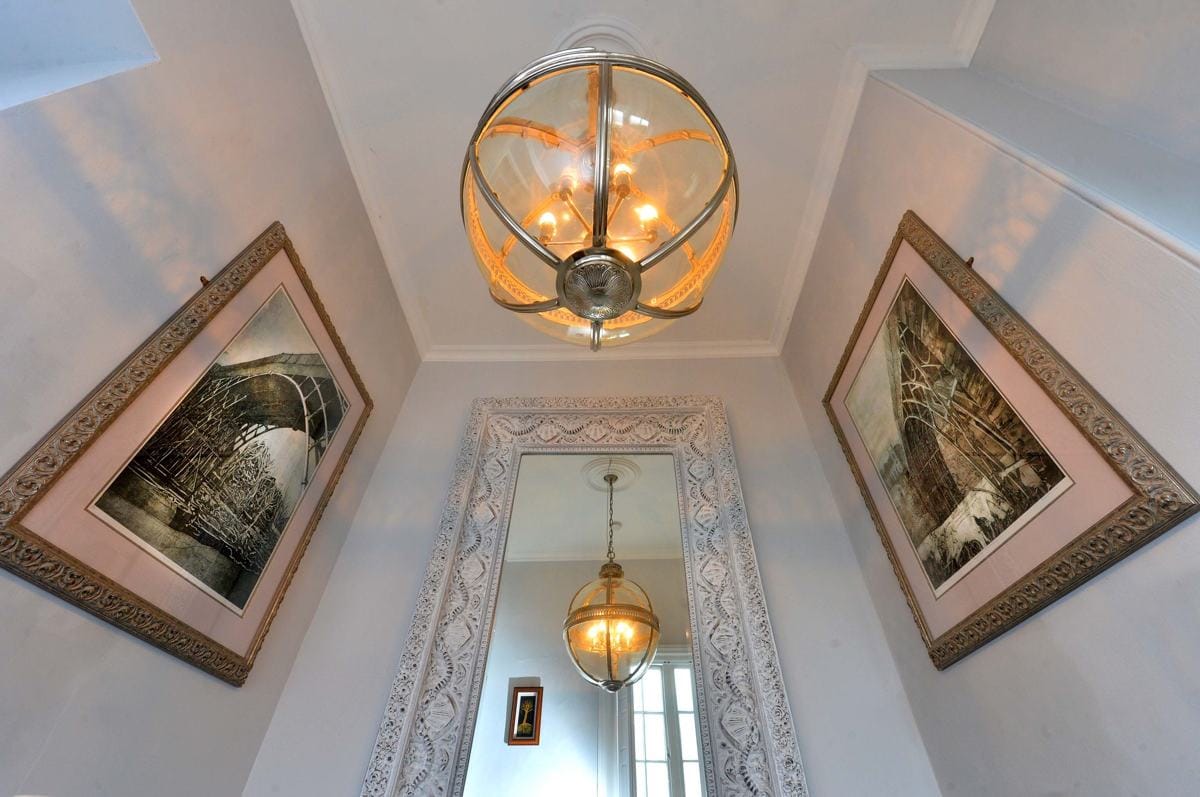 Victorian staircase at Heritage View